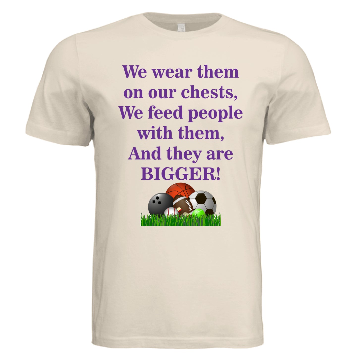 Solid Natural Triblend - FRONT