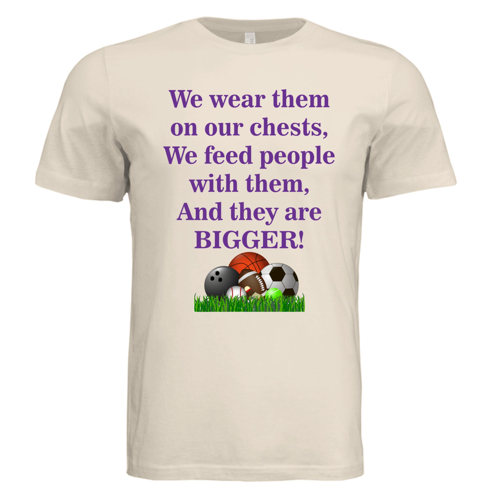 Solid Natural Triblend - FRONT