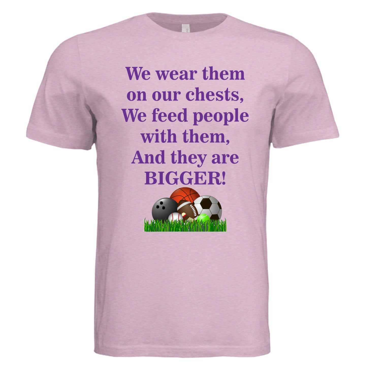 Lilac Triblend - FRONT