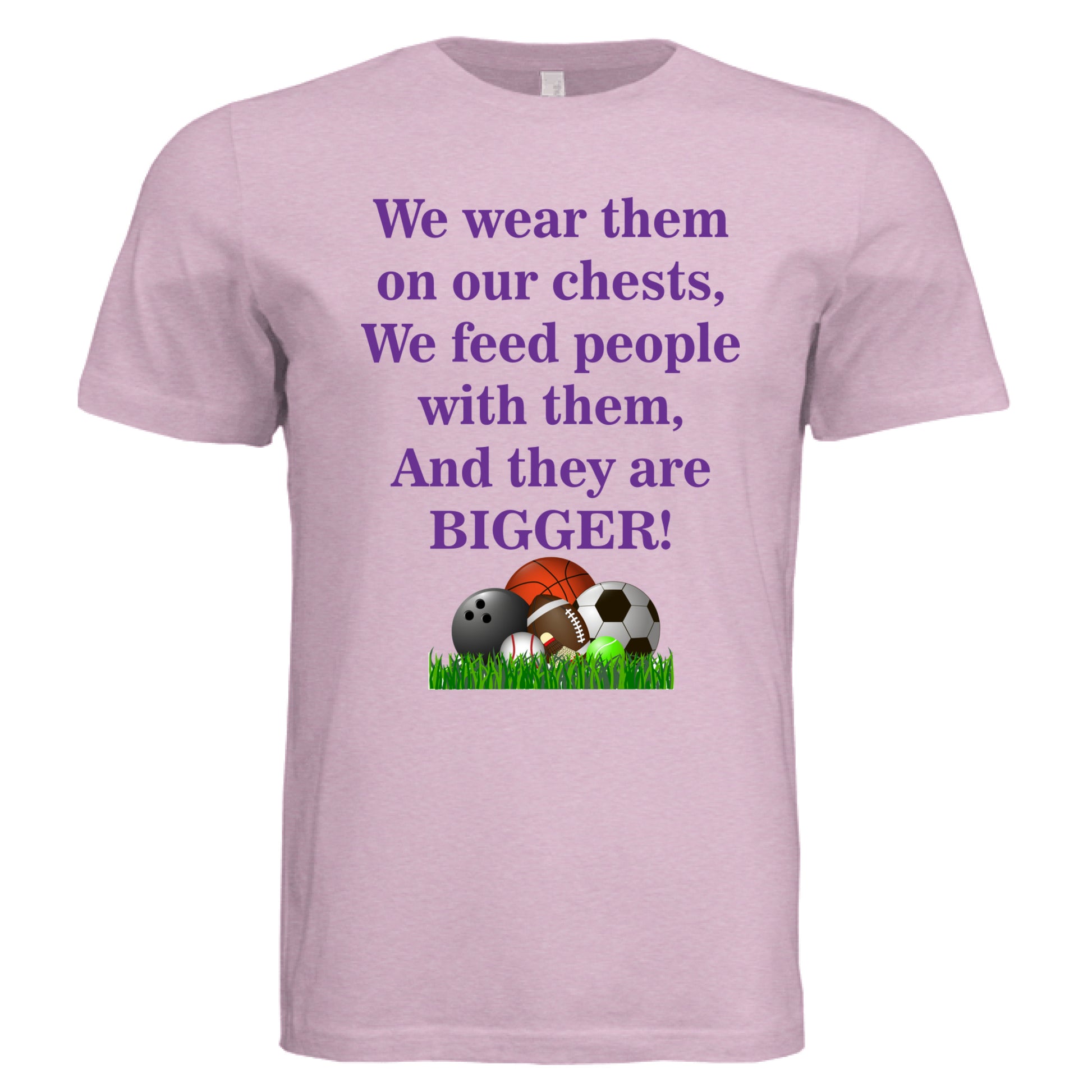 Lilac Triblend - FRONT