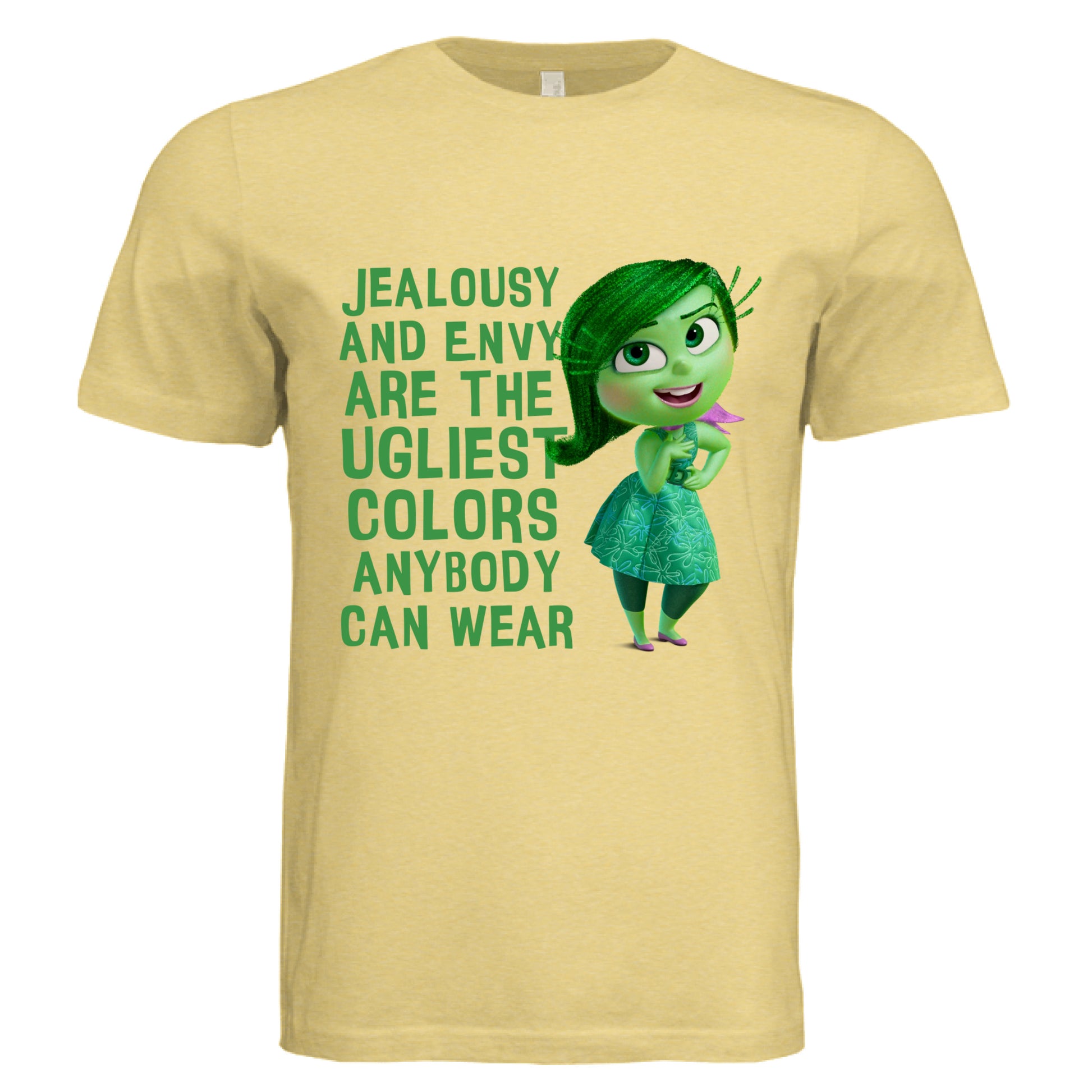 Pale Yellow Triblend - FRONT