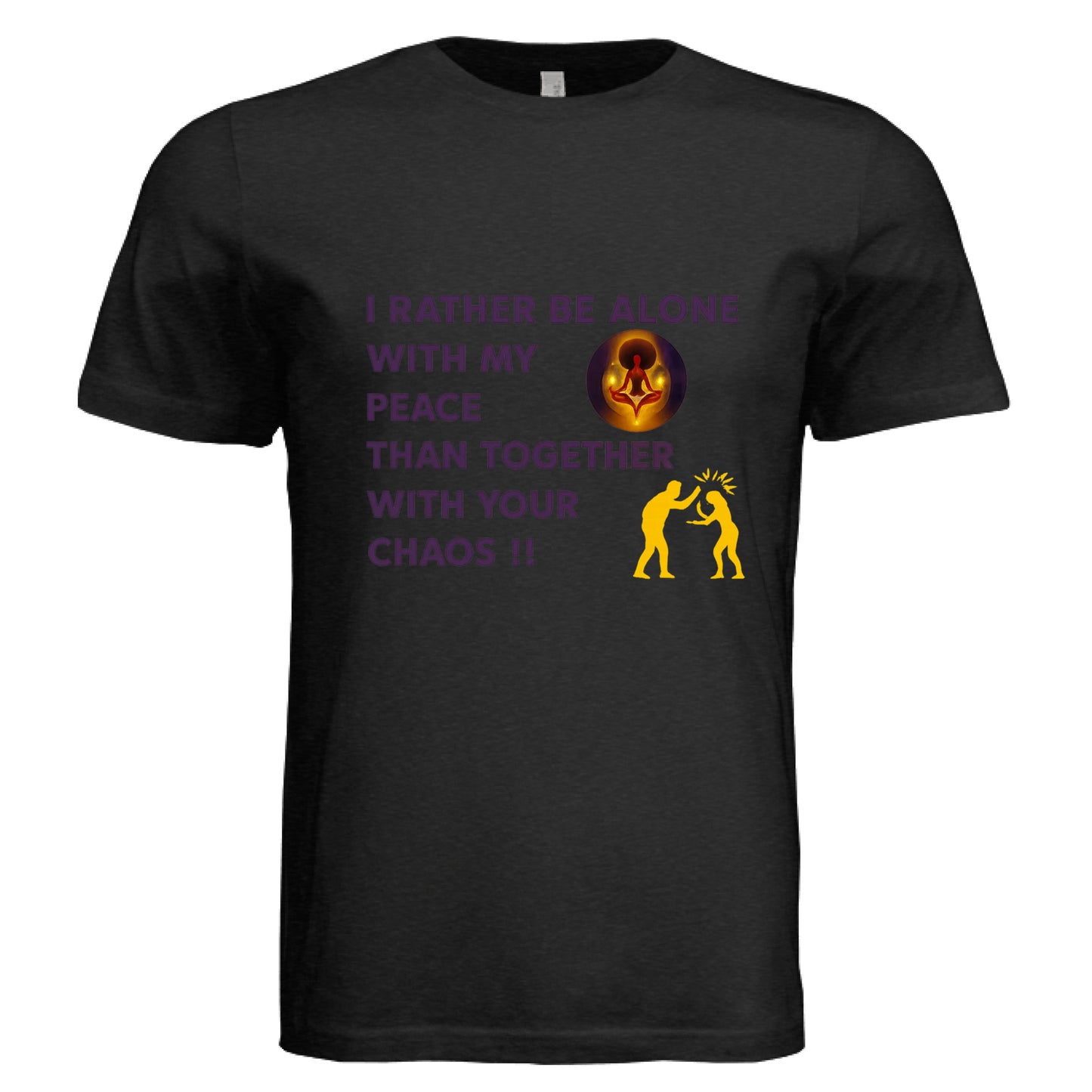 BLK HTHR TRIBLND - FRONT